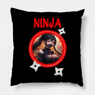 Ninja Target Love Cute Anime Girl Pillow