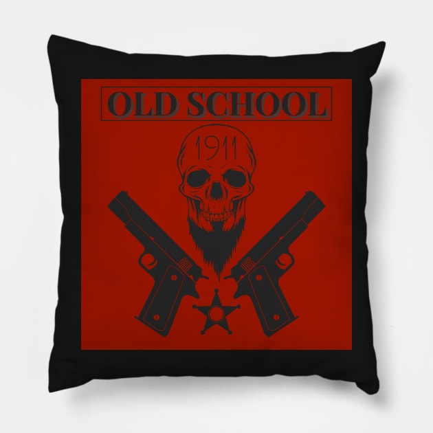 Armed People Will Never Be Slaves...2 Pillow by Skull-blades