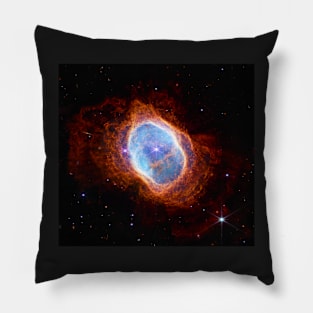 Webb Telescope Tribute - Southern Ring Nebula Pillow