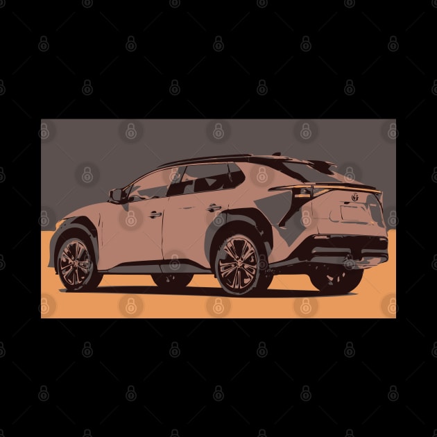 Rav4 BZ4X - Graphic by 5thmonkey