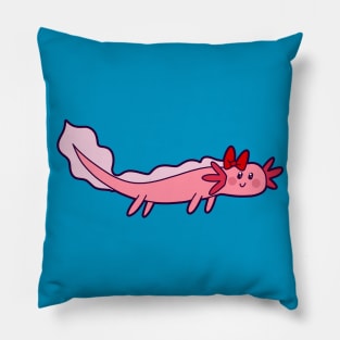 Girly Axolotl Pillow