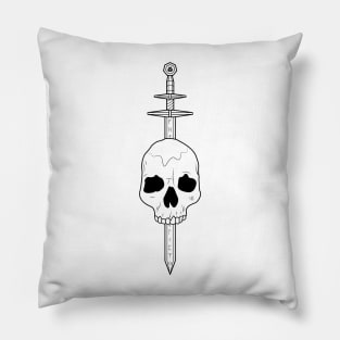 A Warrior's End Pillow