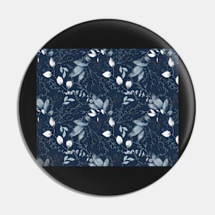 Tropical Flower Pattern Pin