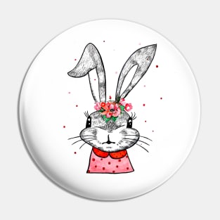 Cute bunny Pin