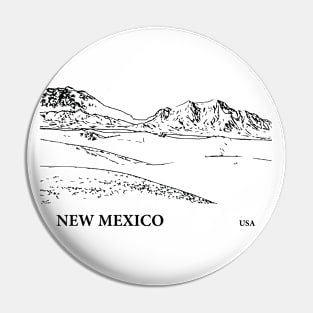 New Mexico USA Pin