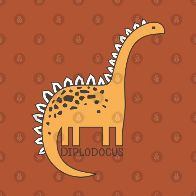 Dinosaur Diplodocus by AliJun