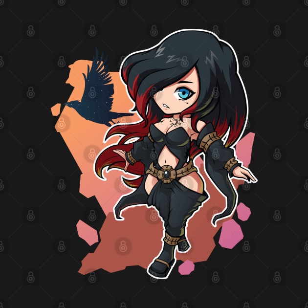 Raven Chibi by Xar623