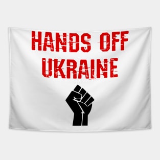 Hands off Ukraine Tapestry