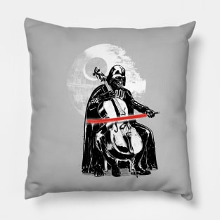 Dark cellist Pillow