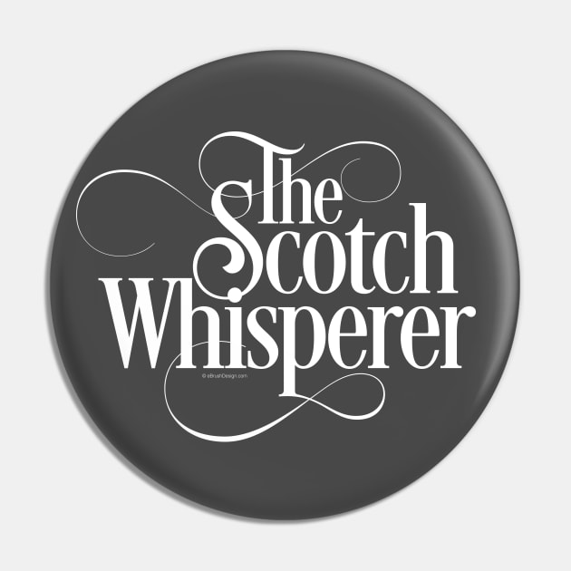 Scotch Whisperer Pin by eBrushDesign