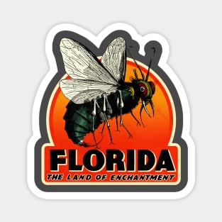 Vintage Florida Mosca Magnet