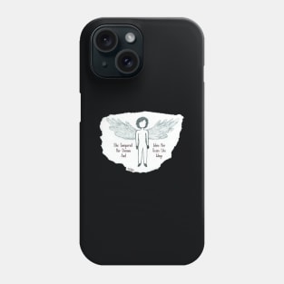 Wore Her Scars Like Wings Phone Case