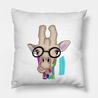 Giraffe pandemic Pillow