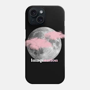 Moon imagination art Phone Case