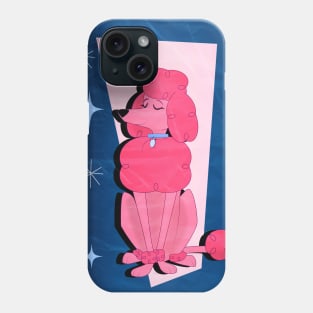 Pink Poodle Phone Case