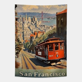 San Francisco's Charm Tapestry