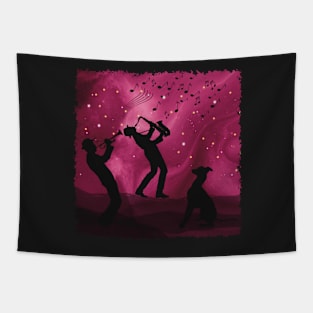 Music in the night Tapestry