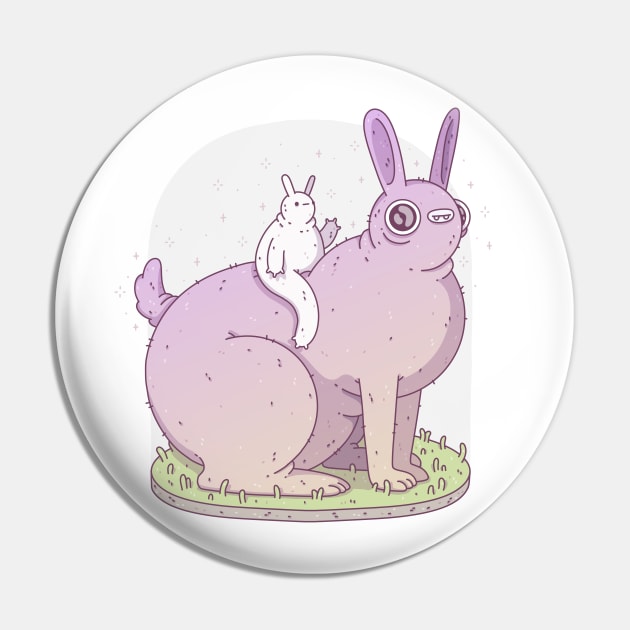 Chubby bunny Pin by odsanyu