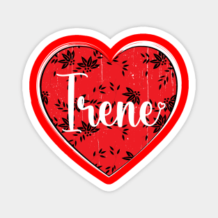 I Love Irene First Name I Heart Irene Magnet