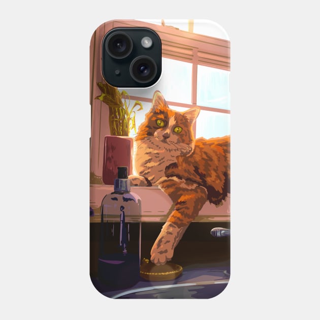 Kitchen Calico Phone Case by jastinamor