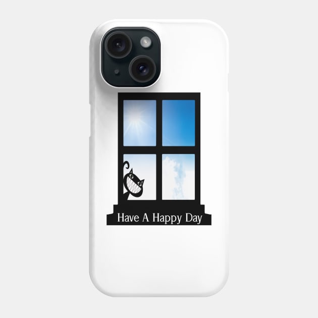 Smile Have A Happy Day Phone Case by Calmavibes