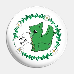 Mount Holyoke Green Griffins 2025 Pin