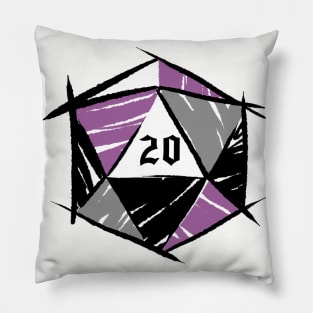 Ace Pride Dice Pillow