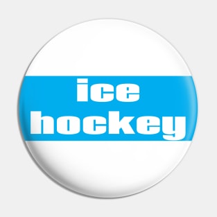 Ice Hockey Pin