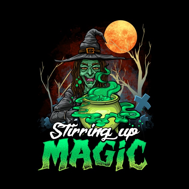 SCARY WICKED WITCH IS STIRRING UP MAGIC by TexasTeez