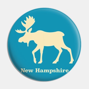 New Hampshire Moose Lite Pin