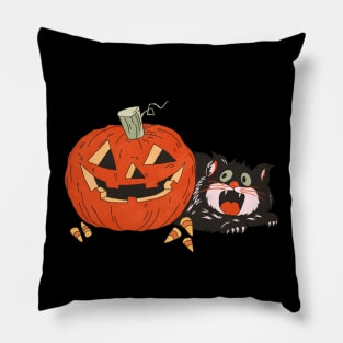 Scary Cat Pillow