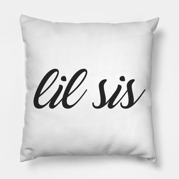 lil sis Pillow by MandalaHaze