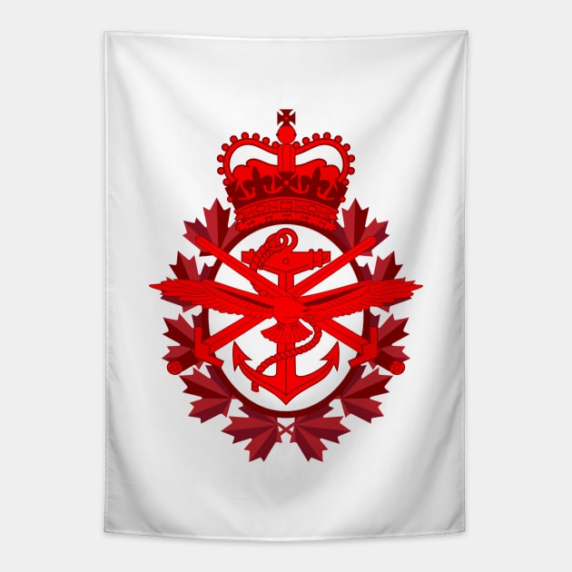 Canadian Armed Forces Badge Tapestry by OrangeCup