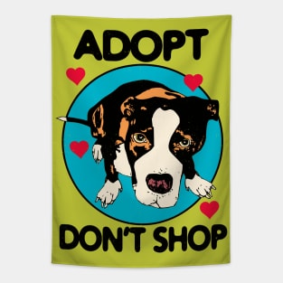 Adopt Don't Shop - For Dog Lovers Tapestry