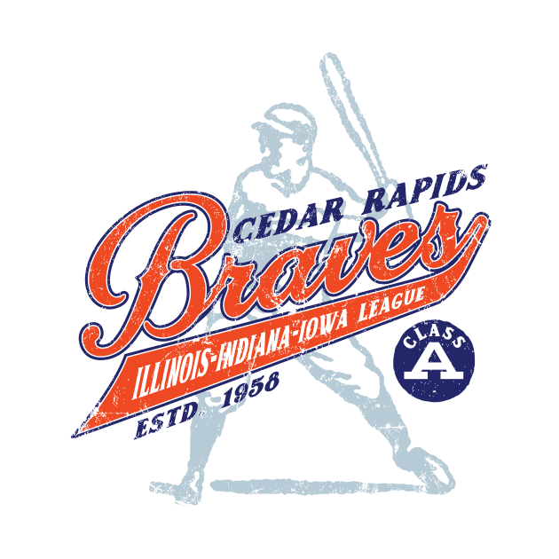Cedar Rapids Braves by MindsparkCreative
