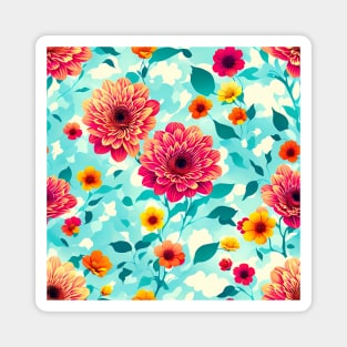 Floral Harmony Magnet