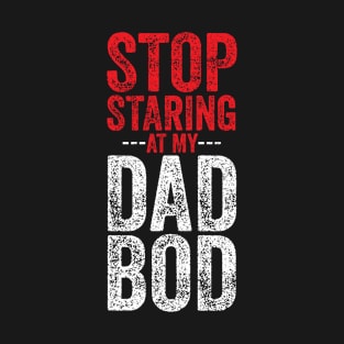 Dad Bod Father Father's Day Vintage T-Shirt