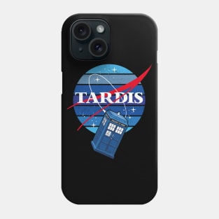 Nasa Tardis parody Space Phone Case