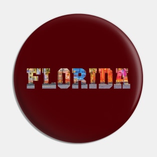United States. Florida city t shirt design Pin