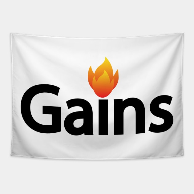 Gains typography design Tapestry by CRE4T1V1TY