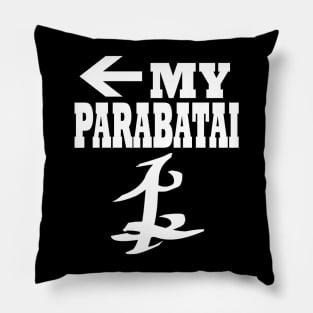 My Parabatai (left arrow) Pillow