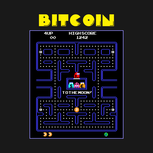 Bitcoin Pac-Man by phneep
