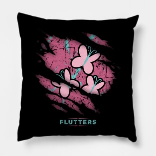 FLUTTERS - RIPPED Pillow