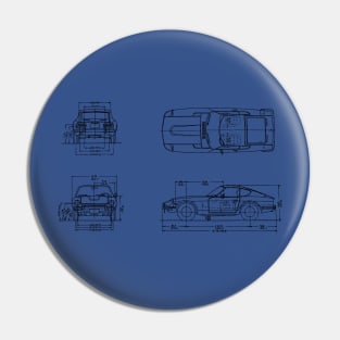 Nissan Datsun 240Z schematic Pin