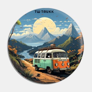 Journey Companions: The Road Trip Duo Pin