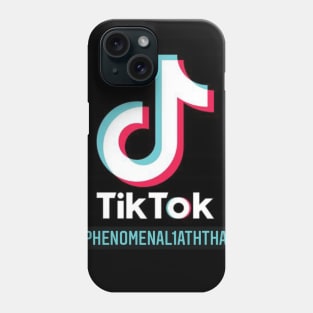 Tha Phenomenal 1 Ath Tha Great TikTok Tee Phone Case