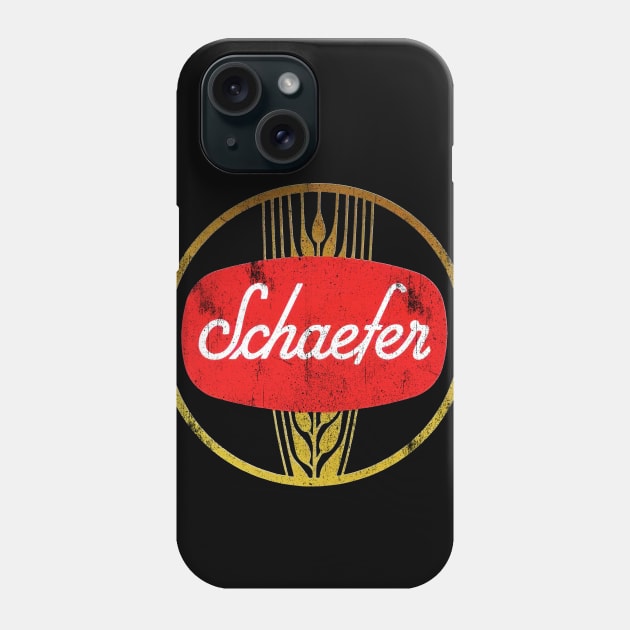 Schaefer Beer Vintage Logo Phone Case by G! Zone