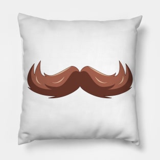 Mustache Pillow