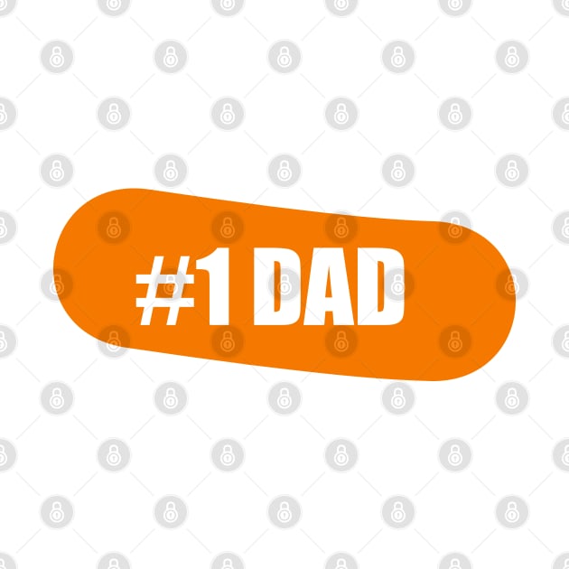 Number one dad | #1 dad hat by Toozidi T Shirts