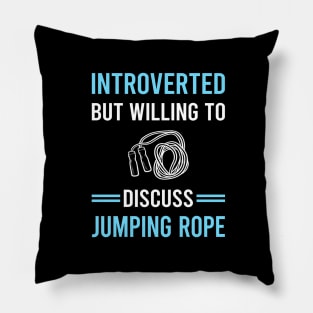 Introverted Jump Jumping Rope Rope Skipping Pillow